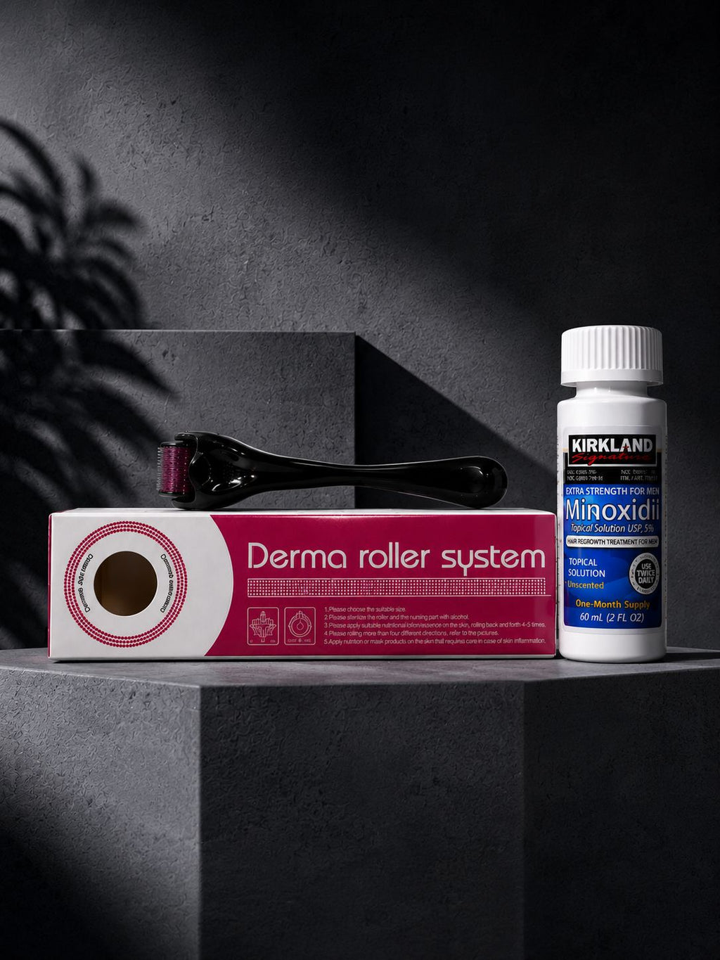 Combo - KIT Mimoxidil+Dermaroller