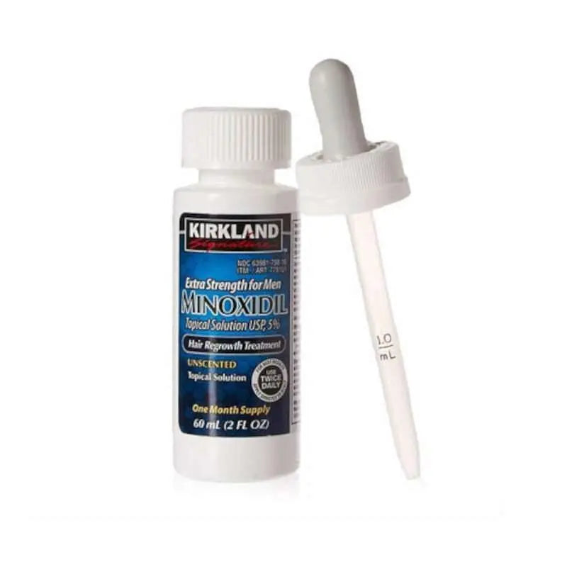 CAJA DE MINOXIDIL X6 UND + GOTERO + DERMAROLLER